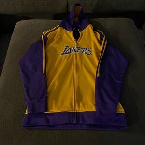 Men’s Adidas Lakers zip up